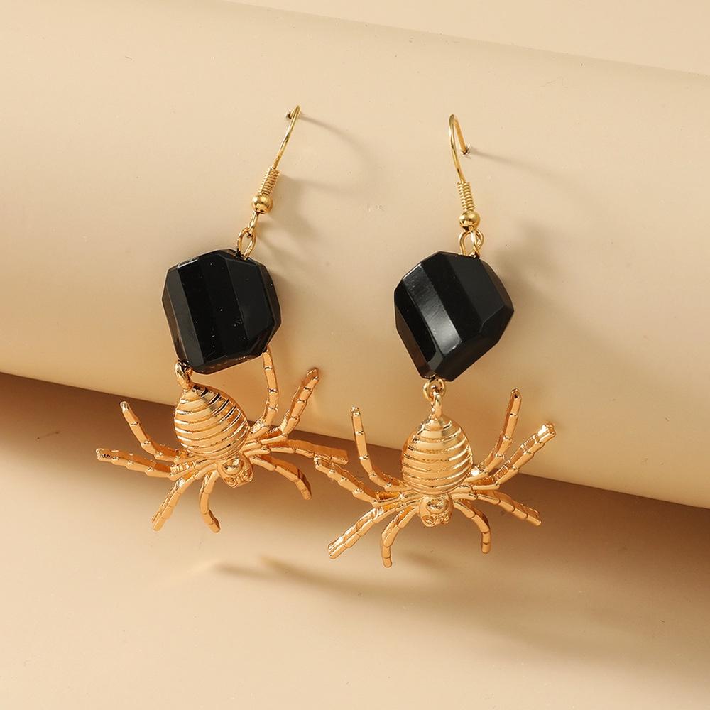 Creative Spider Earrings for Women Halloween Jewelry Accessories