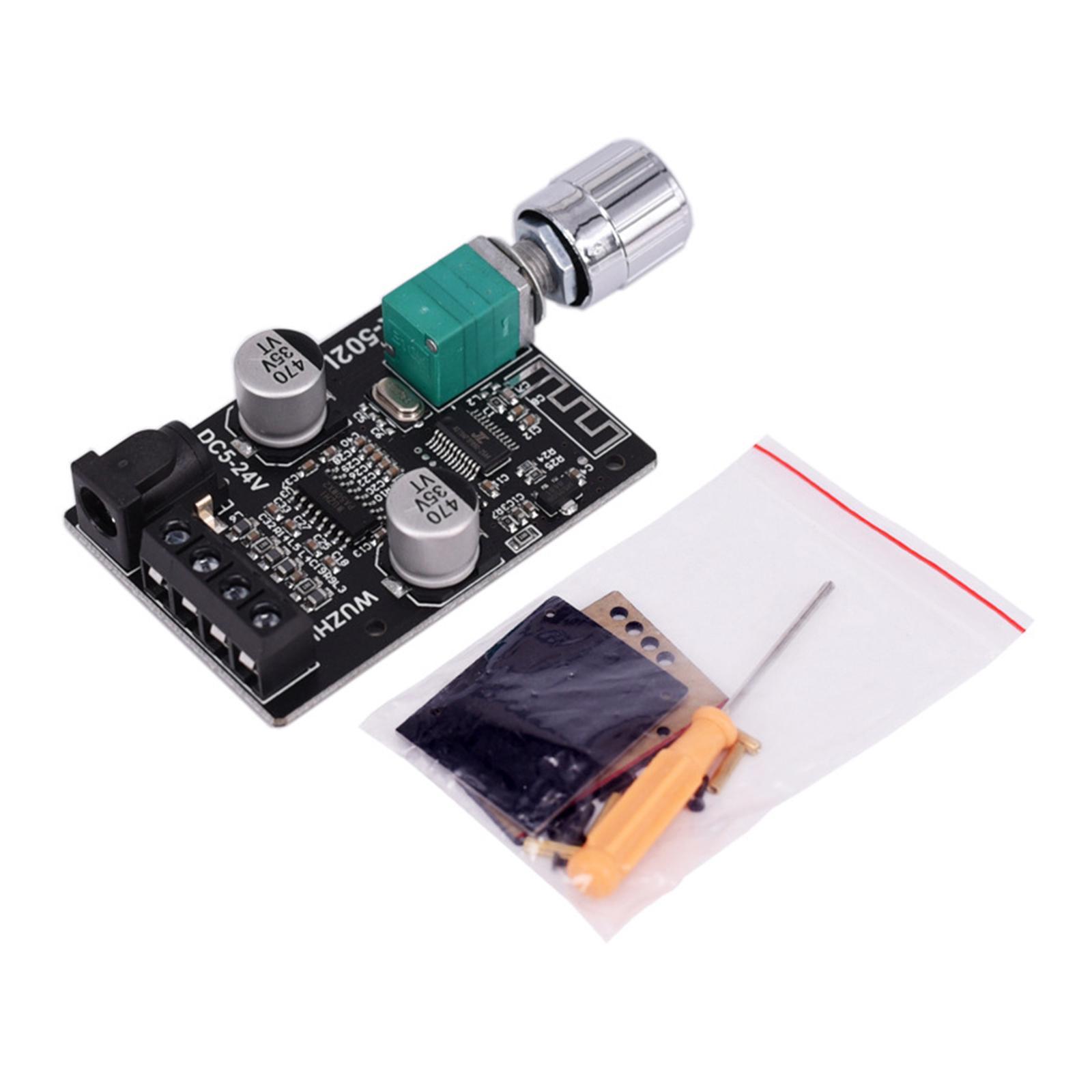 DC524V Bluetooth 5.0 Amplifier Board for DIY Store Theater Square Speakers