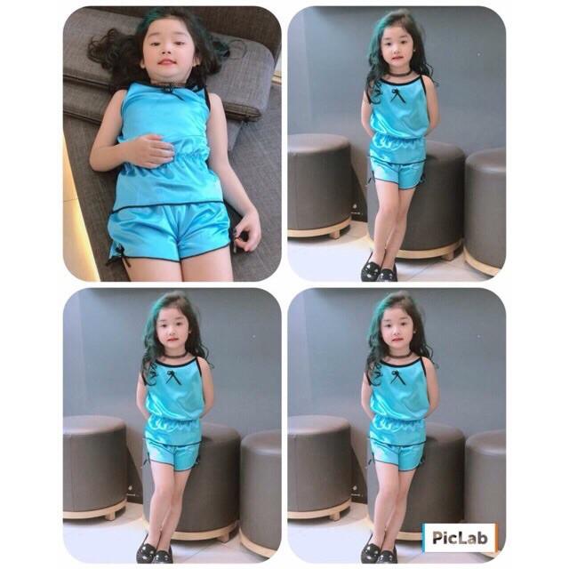 Bộ lụa cho bé