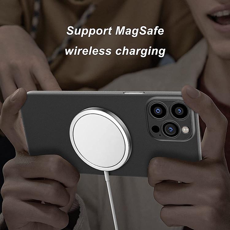 Ốp lưng nhám siêu mỏng 0.3mm cho iPhone 15, 15 Plus, 15 Pro, 15 Pro Max hiệu Memumi, mặt lưng chống trượt, chống bám bẩn - Hàng chính hãng