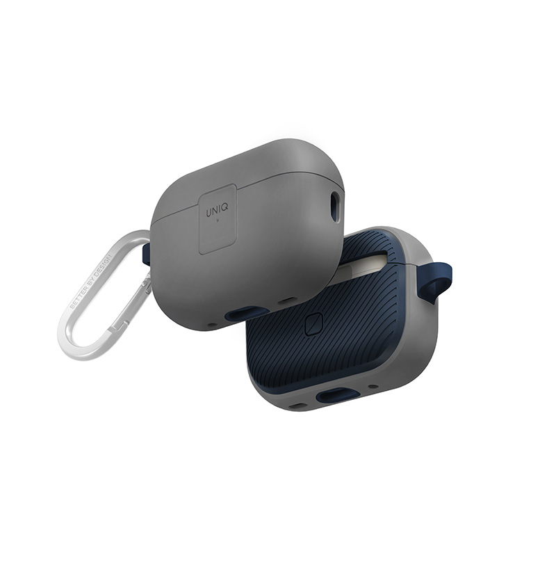 Ốp UNIQ Clyde Cho Airpods Pro Gen 2/1 Có Khóa Cài Hỗ Trợ Sạc Không Dây Hàng Chính Hãng