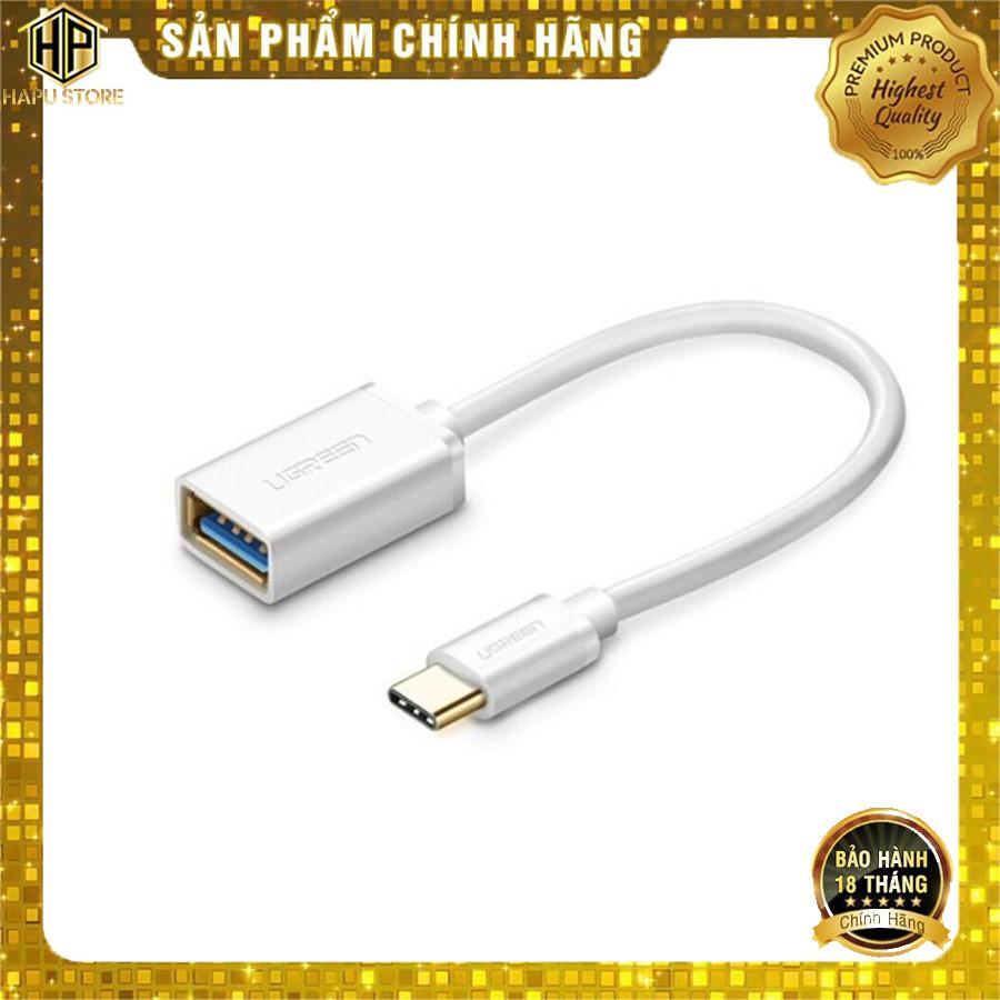 Cáp OTG USB Type C to USB 3.0 Ugreen 30702 chính hãng - Hàng Chính Hãng