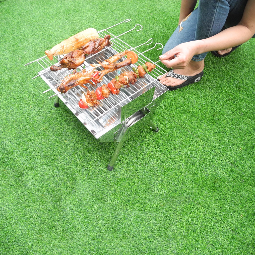 Vỉ nướng inox 33x29cm, phù hợp bếp nướng TopV VCS và ViS, vỉ nướng thịt cao cấp không gỉ, an toàn sức khỏe