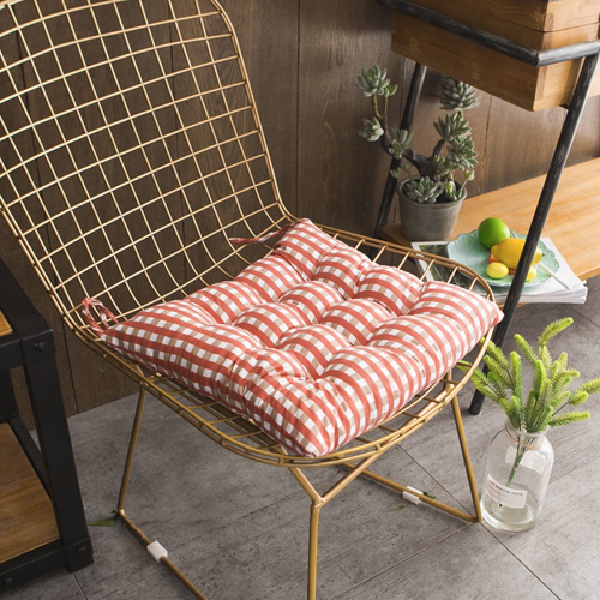 Nệm Ngồi CARO BUDECOR Kiểu Nhật Xinh Xắn