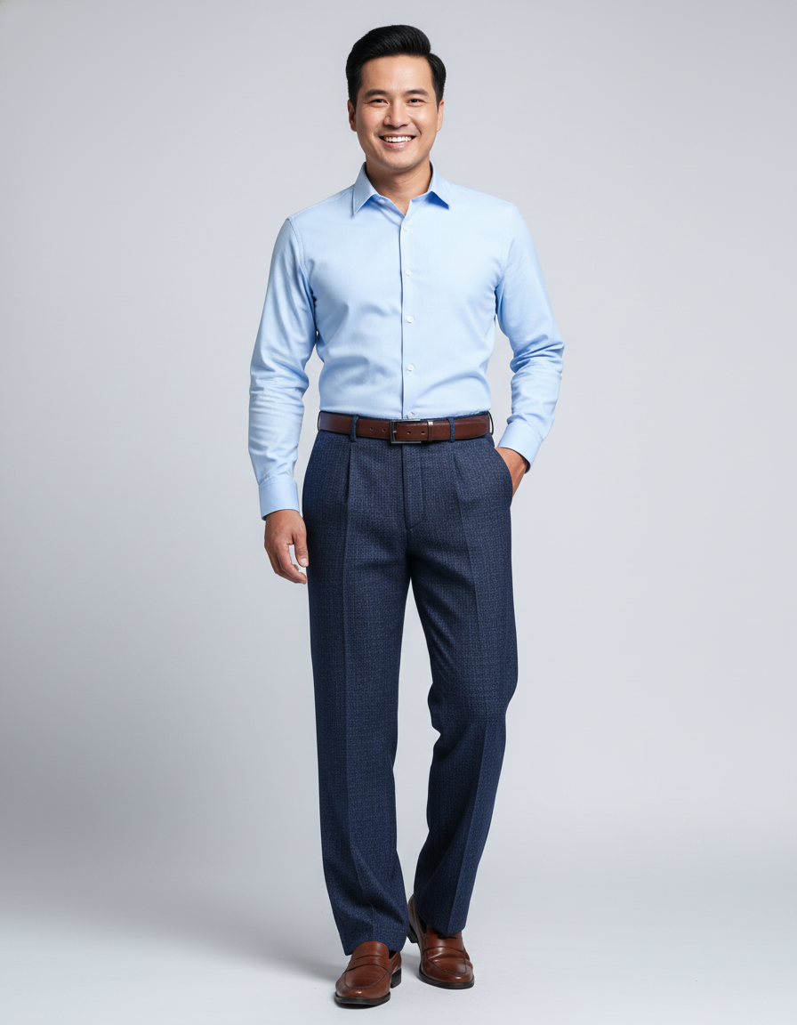 QUẦN TÂY NAM  XẾP LY