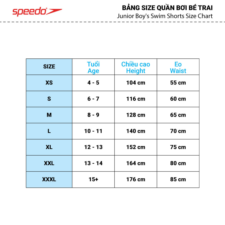 Quần bơi Bé Trai SPEEDO - 8-12412D740