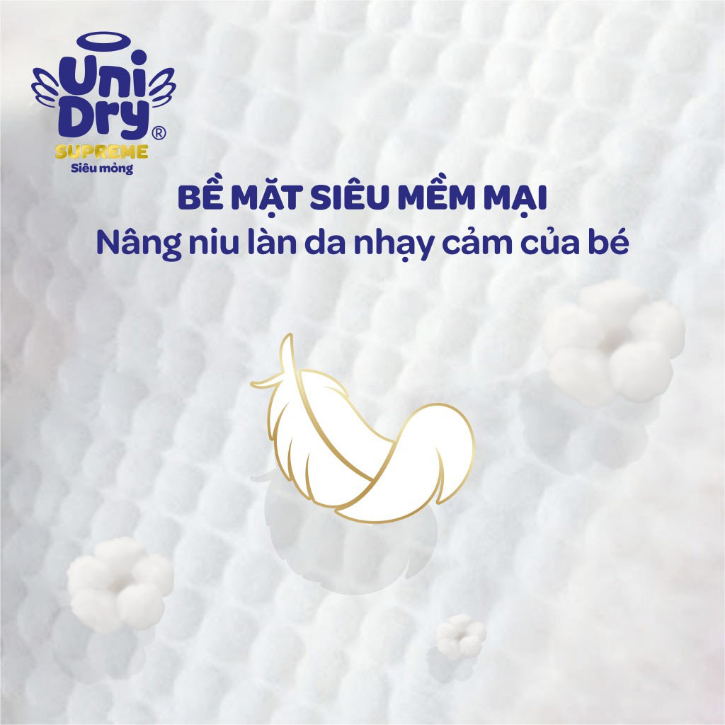 [Mẫu mới] Tã dán Unidry sơ sinh Newborn mới - 40 miếng