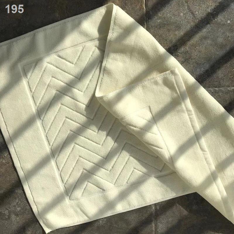 Khăn tắm khách sạn cotton tinh khiết, thảm phòng cotton, chất liệu gia dụng, thấm hút, ngâm chân dày dặn và l