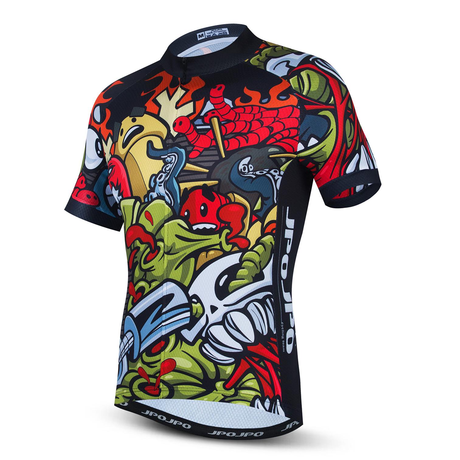Đàn ông đi xe đạp Đàn ông Bike Top MTB Shirt Road Road Cưỡi quần áo ngắn tay áo đạp xe đạp xe đạp xe đạp màu vàng Color: 1130 Size: S