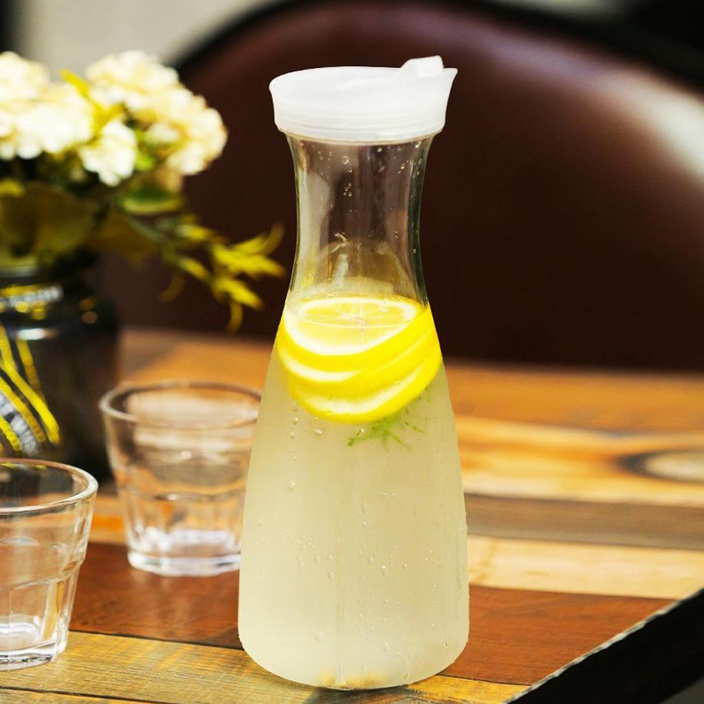 Water Jug 2x Juice Jug Drink Jug Beer Jug 600ml Fruit Jug