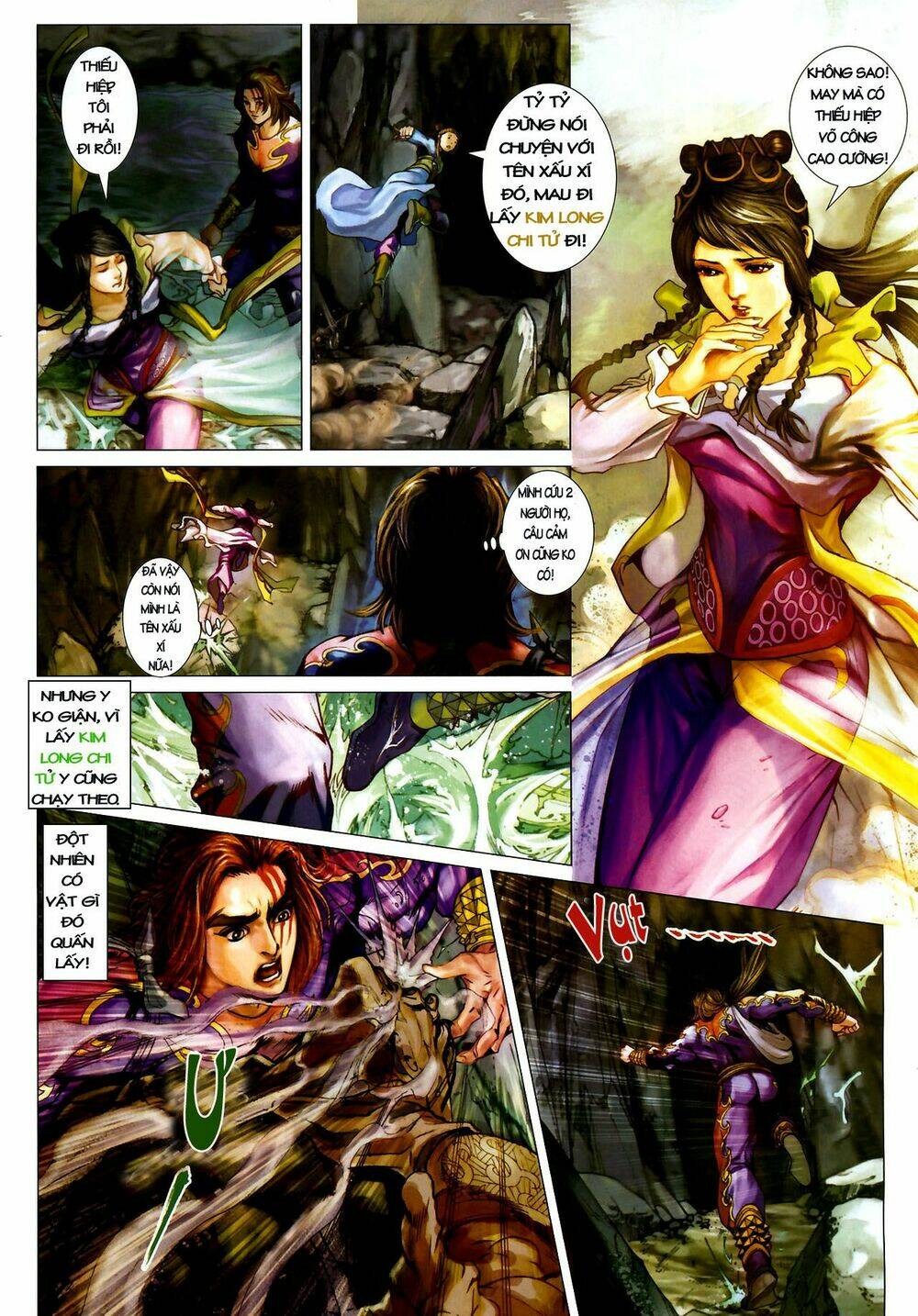 thần chưởng long kiếm phi chapter 5 13