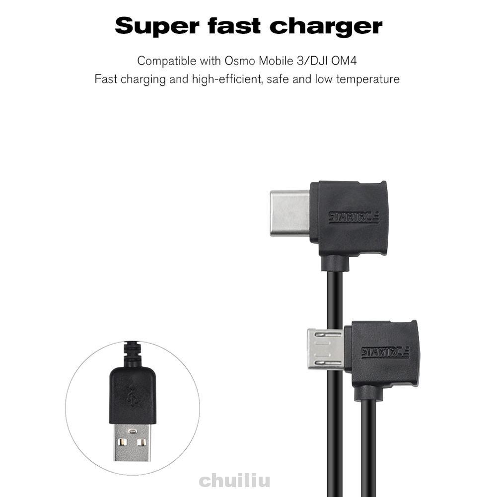 Cáp Sạc Dữ Liệu Micro Usb Loại C Dài 35cm Cho Osmo Mobile 3
