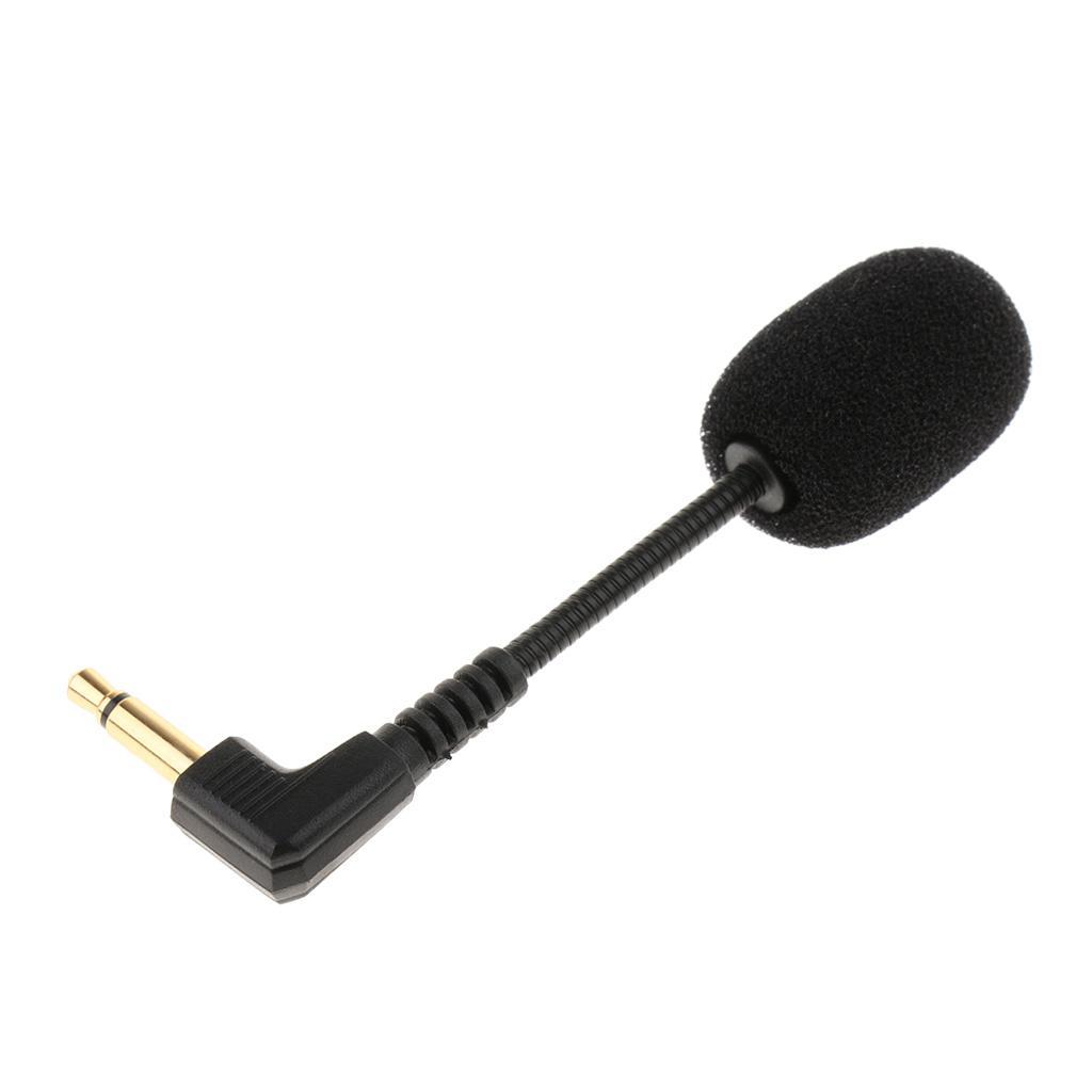 3.5mm Black Stereo Mini USB Mic Microphone