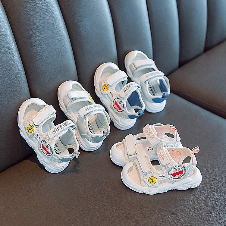 Sandal Tập Đi, Chống Vấp Doraemon Cho Bé Trai Bé Gái 0-2 Tuổi