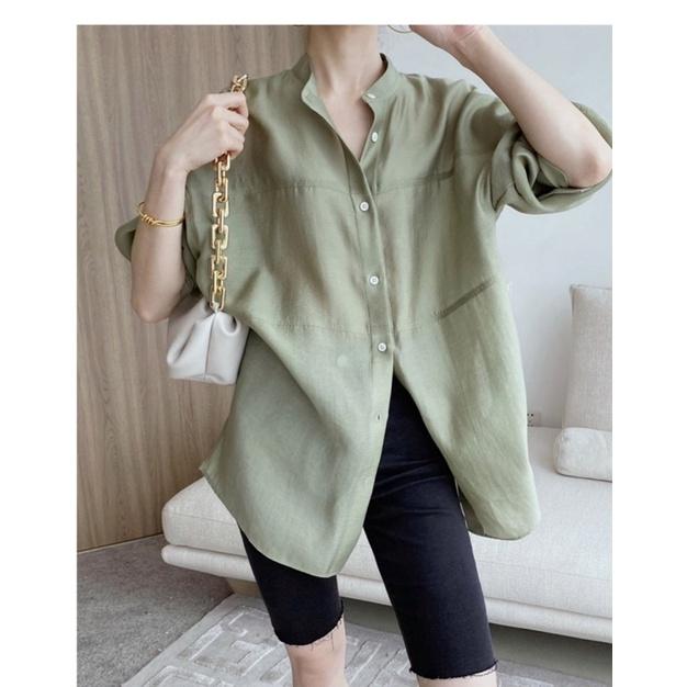 Áo sơ mi tay dài thời trang trẻ trung cho nữ