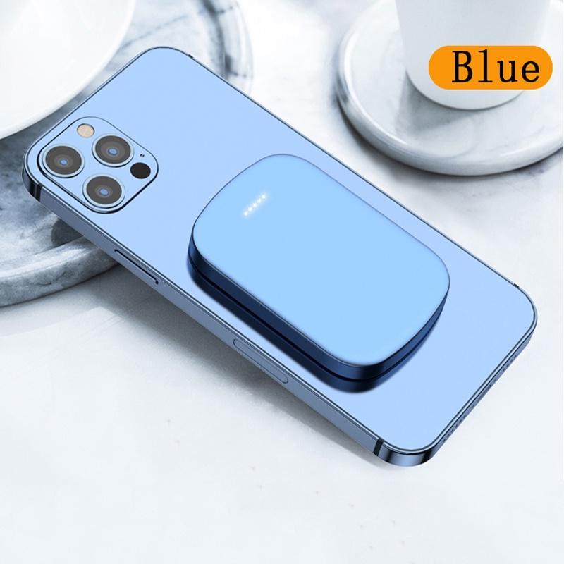 Sạc dự phòng nam châm ko dây mini sạc nhanh 5000mAh/10000mAh cho ĐT táo 12 13 pro promax mini