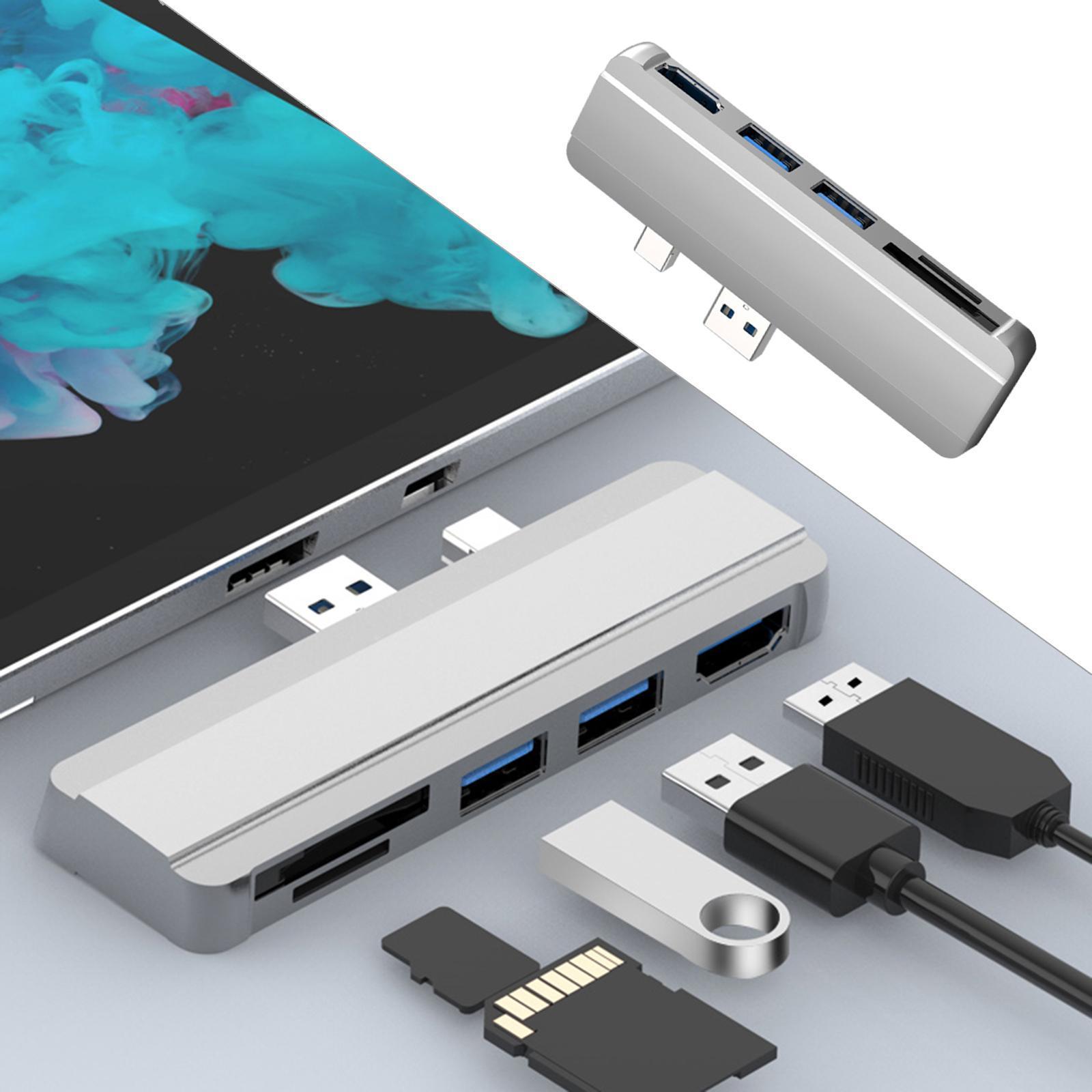 USB .0 Docking Station Splitter for Surface  6 Hot Swappin