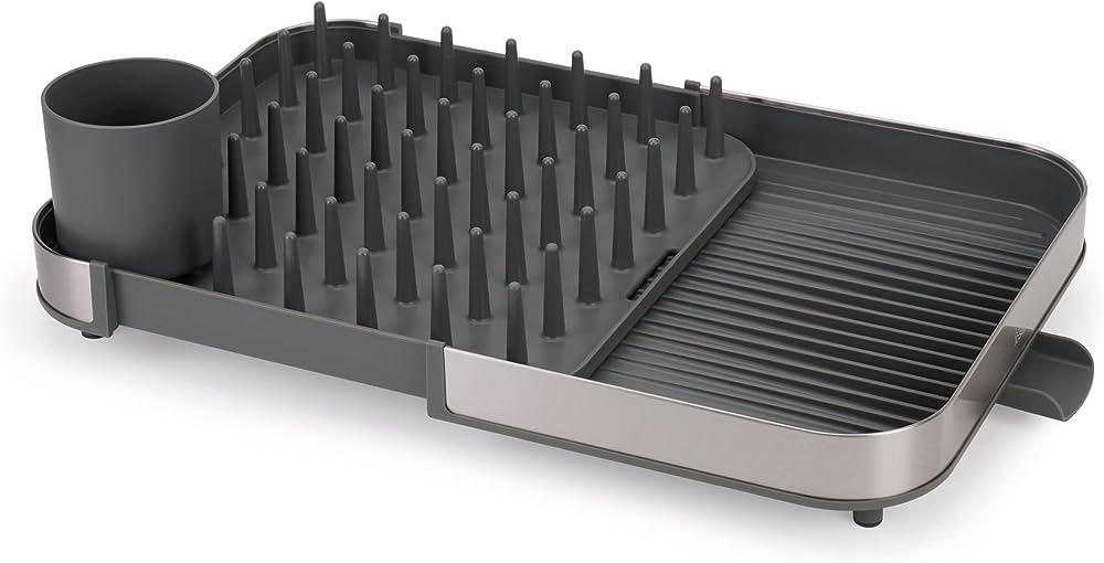 Khay úp bát đĩa Joseph Joseph 851680 Duo Steel Expanding Dishrack hàng chính hãng
