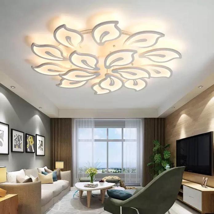 Đèn LED Mâm Ốp Trần MN056 , LED tô điểm Phòng Khách, Đèn ốp trần buồng nghỉ - 3 cơ chế Sáng DT