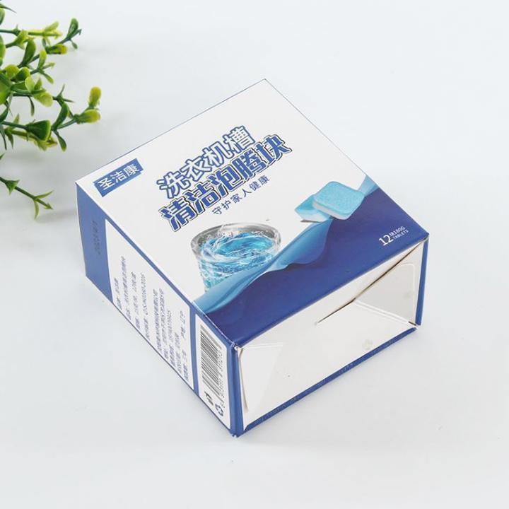 Hộp 12 Viên Tẩy Lồng Máy Giặt