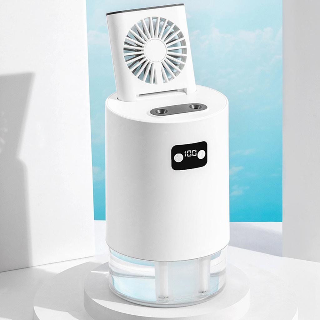 Portable Air Conditioner Humidifier Air Cooler Fan Remote Control USB for Office