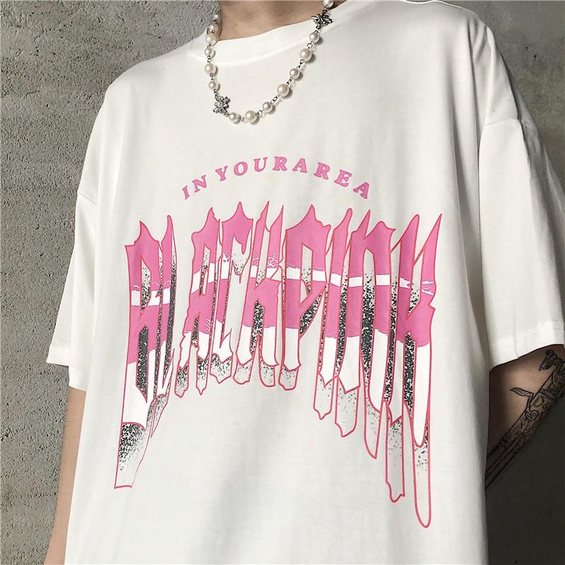 Áo thun tay lỡ Unisex, áo phông form rộng ATL234  - Yinxx