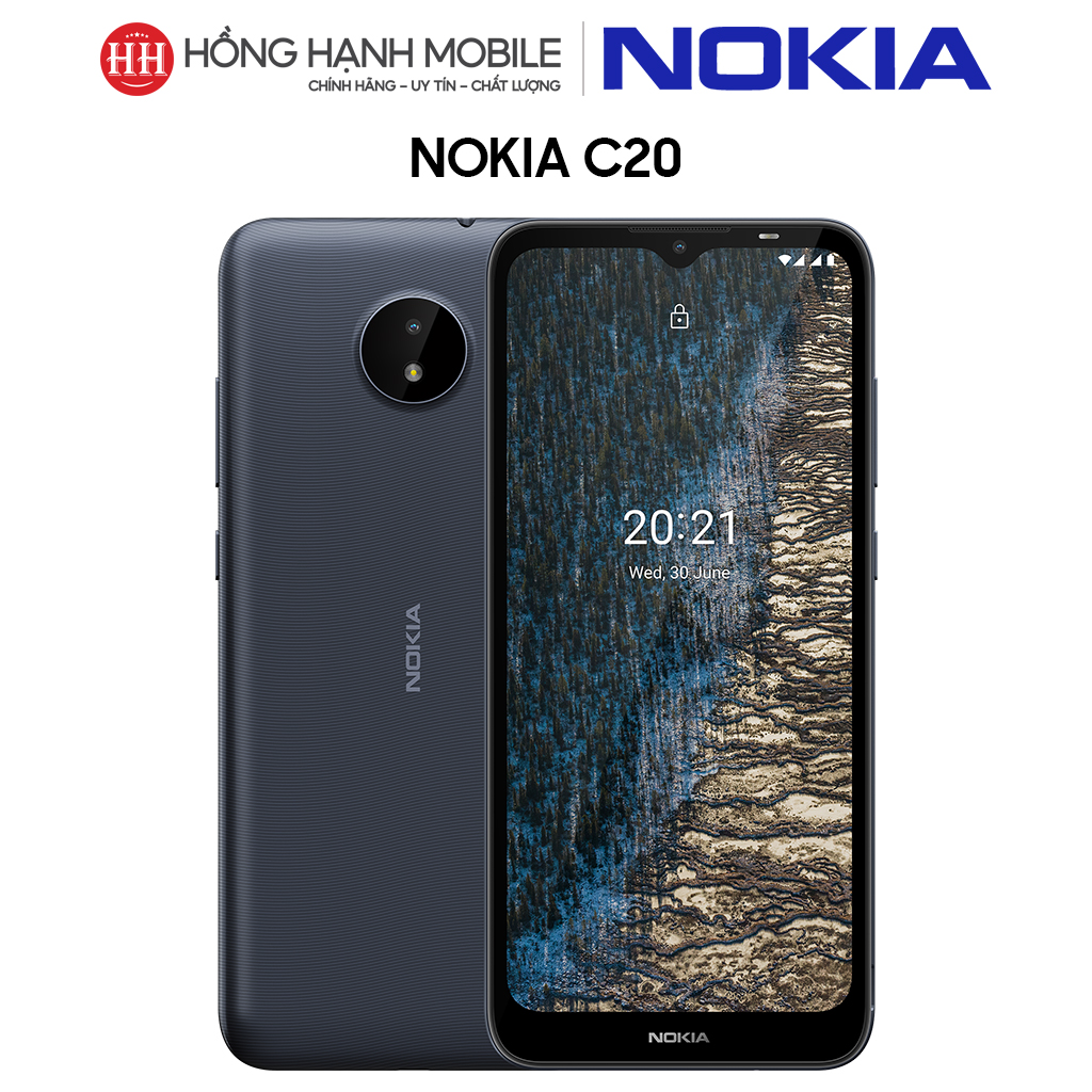 Điện Thoại Nokia C20 2GB/16GB - Hàng Chính Hãng