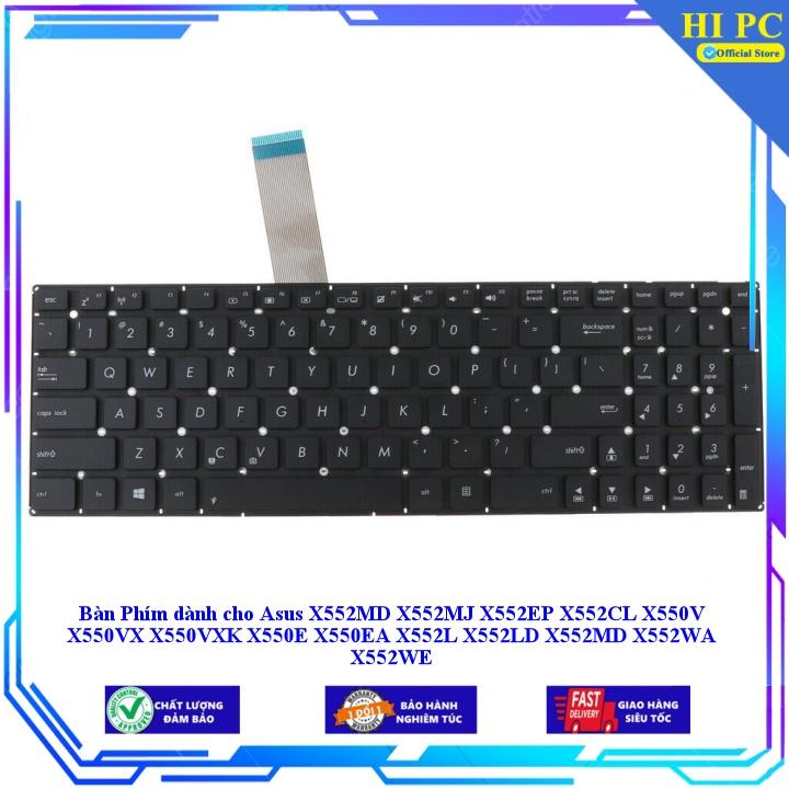Bàn Phím dành cho Asus X552MD X552MJ X552EP X552CL X550V X550VX X550VXK X550E X550EA X552L X552LD X552MD X552WA X552WE - Hàng Nhập Khẩu