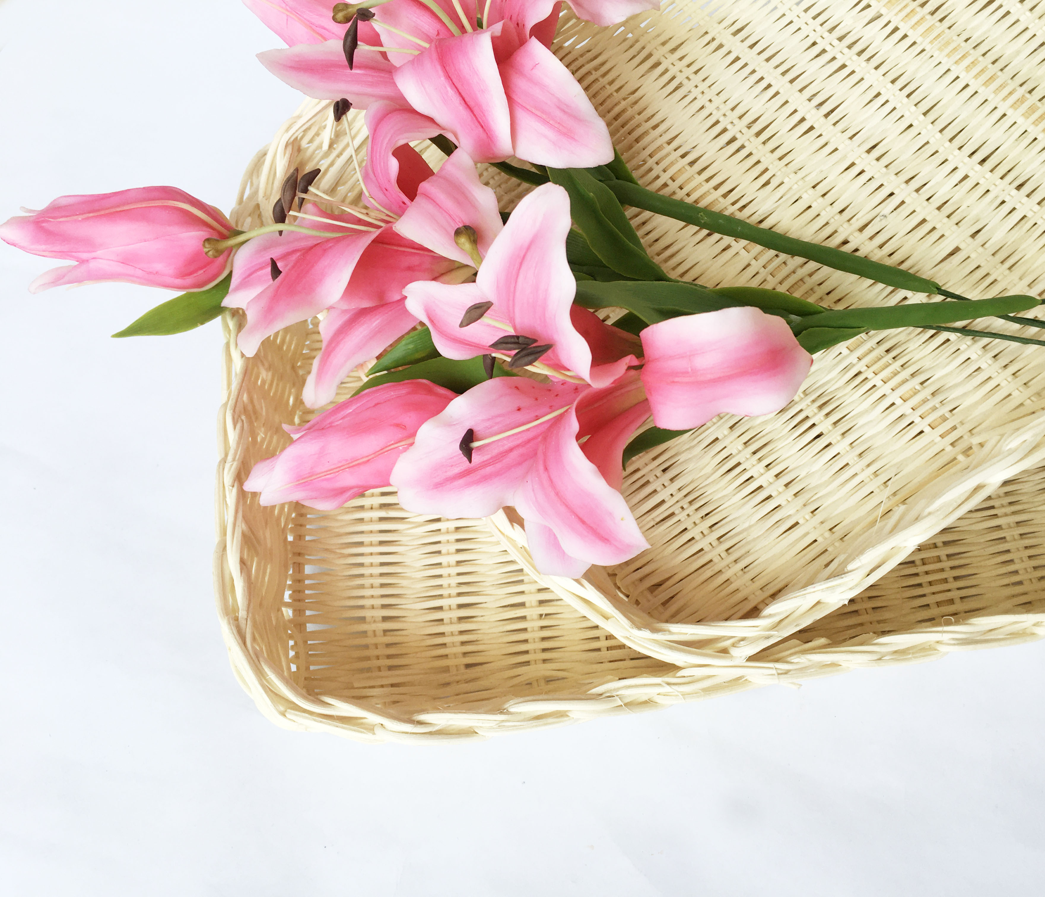 Khay mây đan bằng mây tự nhiên Khay chữ nhật KT D32xR22xC5.5cm đựng đồ, decor, trang trí bằng mây