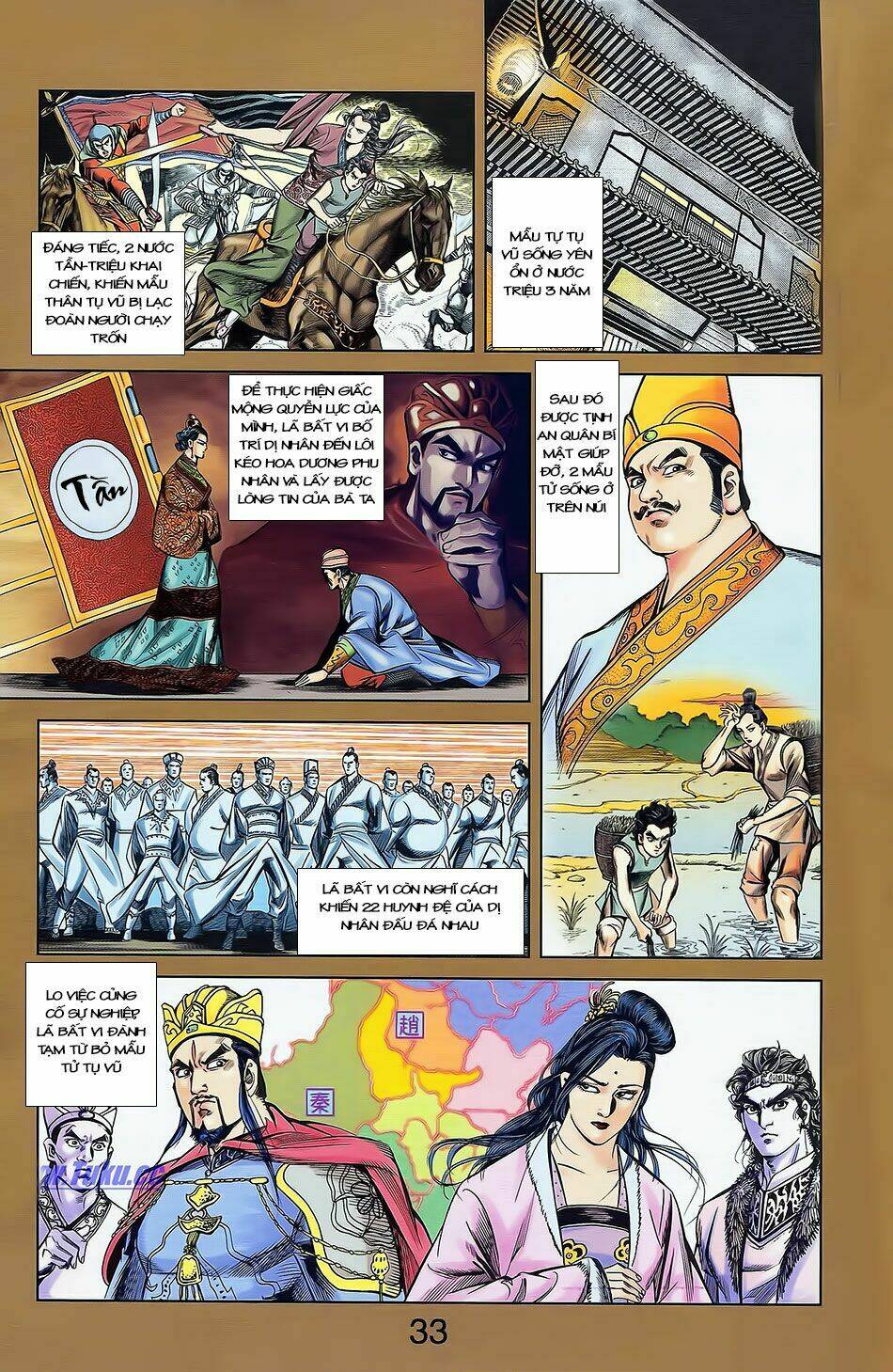 thiên tử truyền kỳ 2 - tần vương doanh chính chapter 4 5