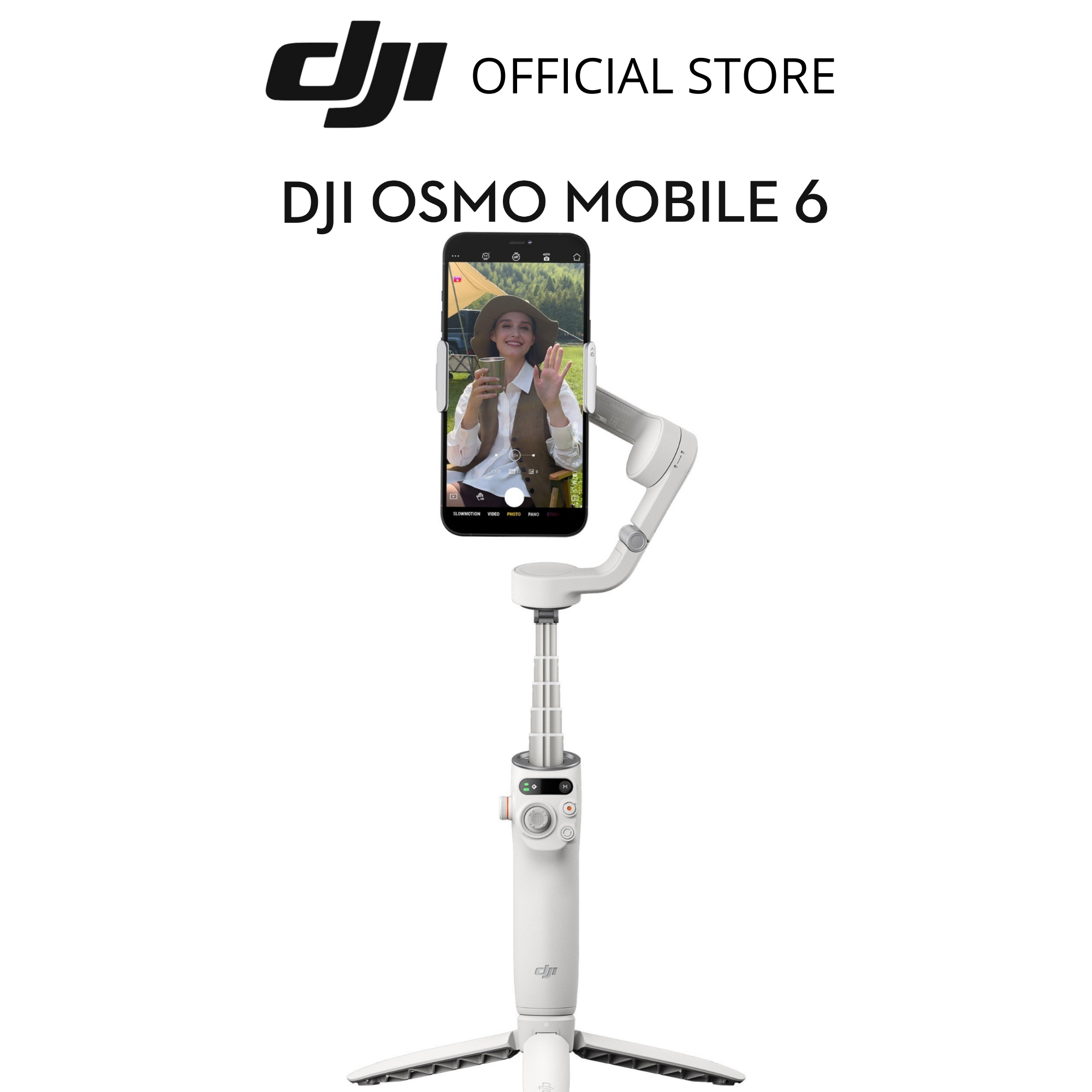 Gimbal chống rung điện thoại DJI Osmo Mobile 6 có thể kéo dài (DJI OM 6) - Hàng chính hãng