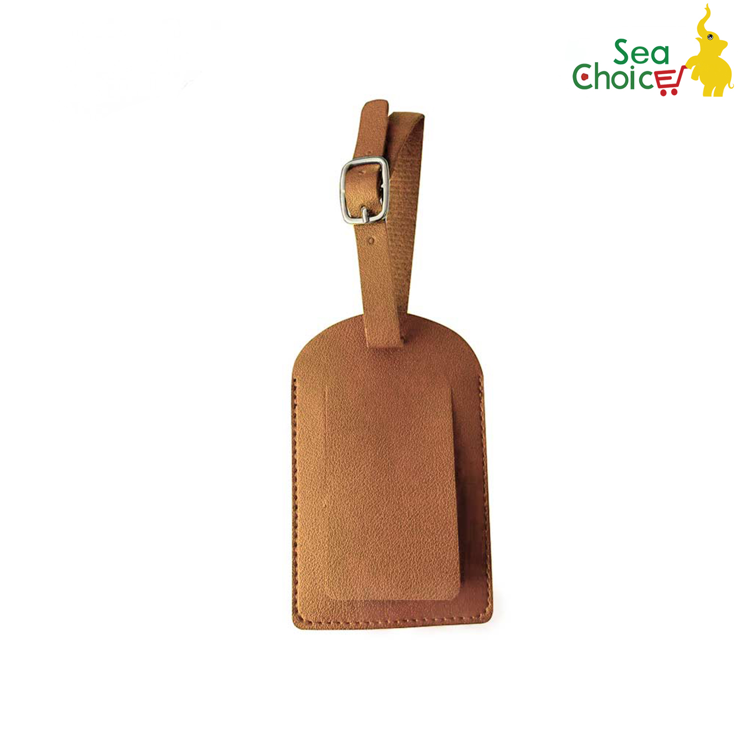 Tag hành lý bằng PU Sea Choice Leather Hành lý an toàn Từ khóa vali Nhãn hành lý du lịch Tag túi đựng giấy tờ tùy thân