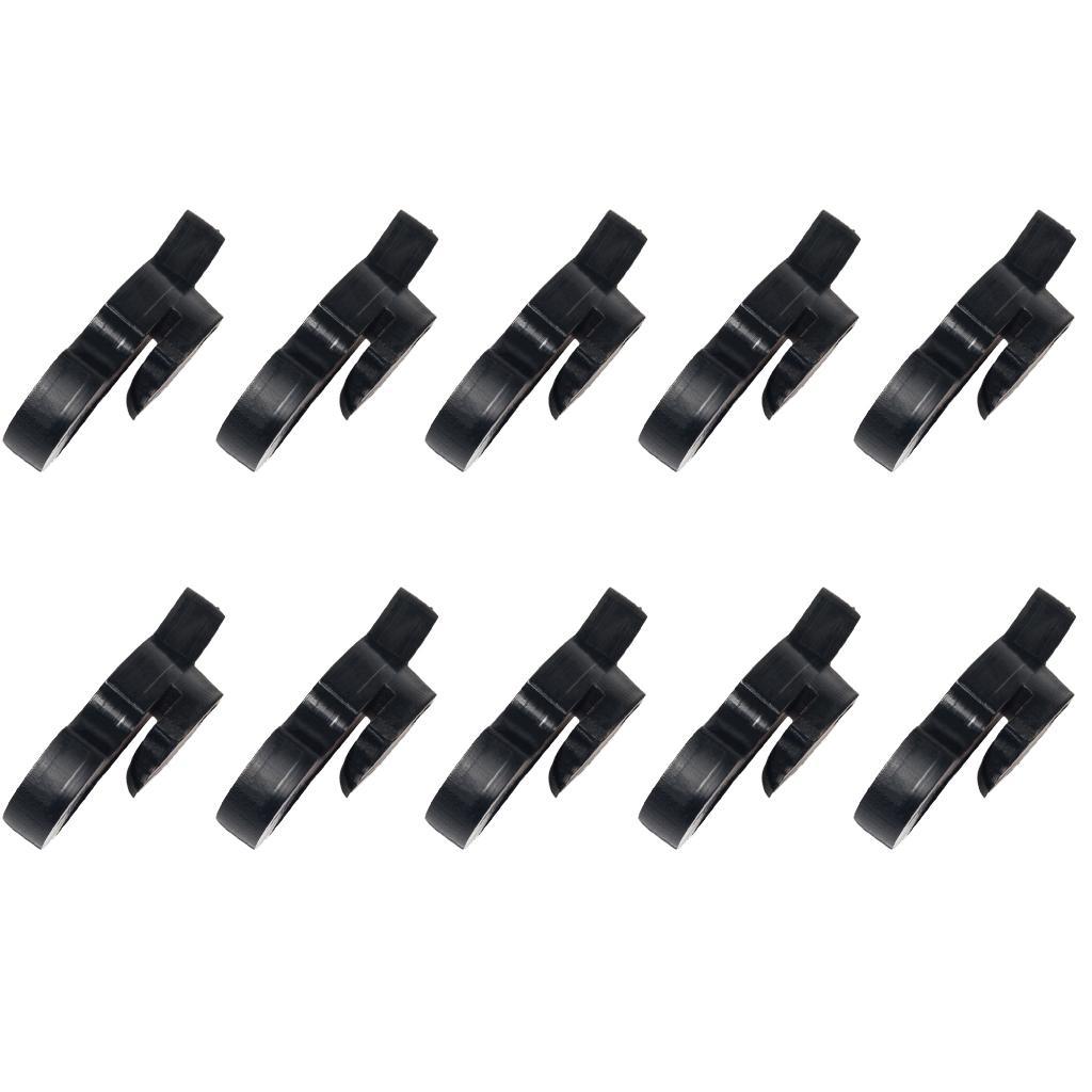 10pcs Rubber Violin Mute   for 1/2 3/4 4/4 Fiddle Training Practicing