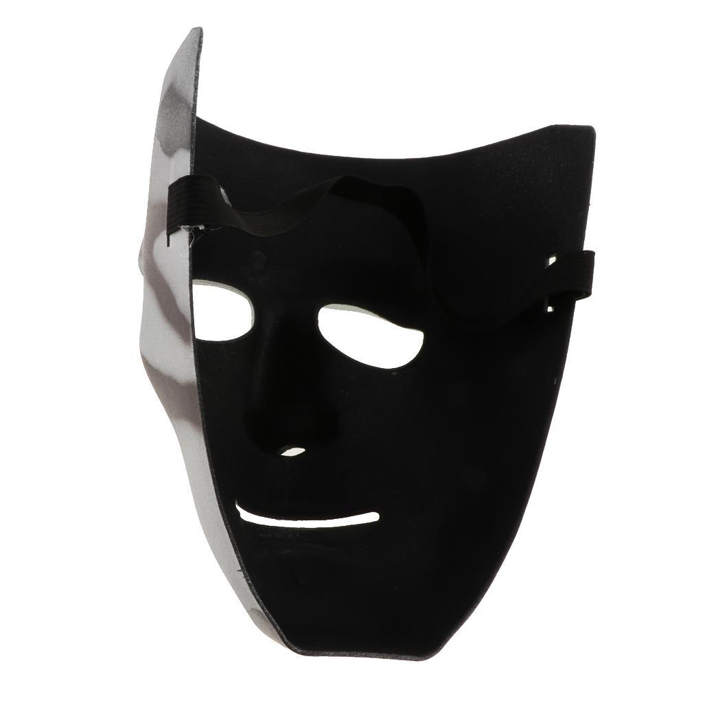 Halloween Adult Plastic Mask Full Face Masquerade Mask Cosplay Party Costume