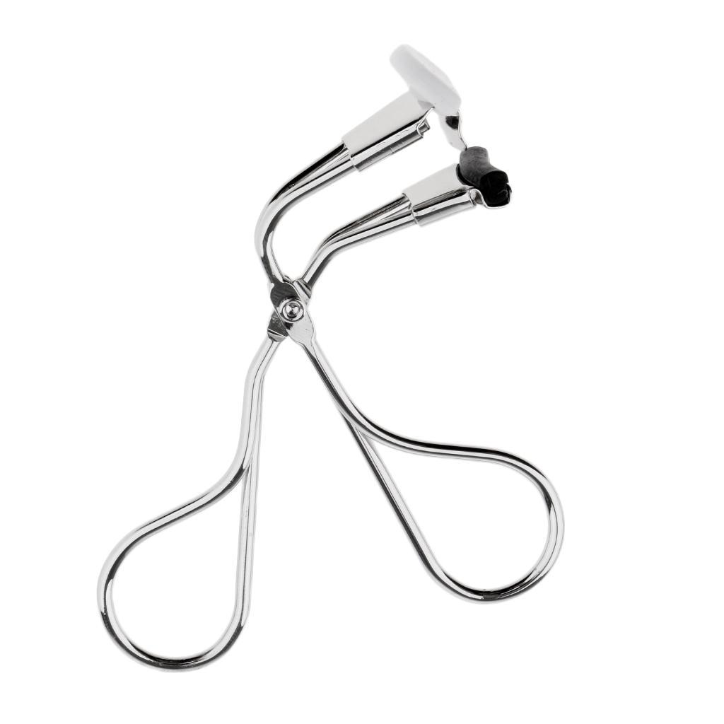 Professional Eyelash Curler Curl Clip Cosmetic Makeup Tool with Tweezers