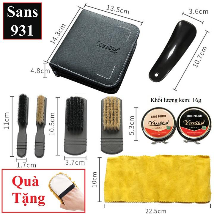 Bộ Đánh Giày Đẹp-Sang-Gọn Sans931. Sans Shop