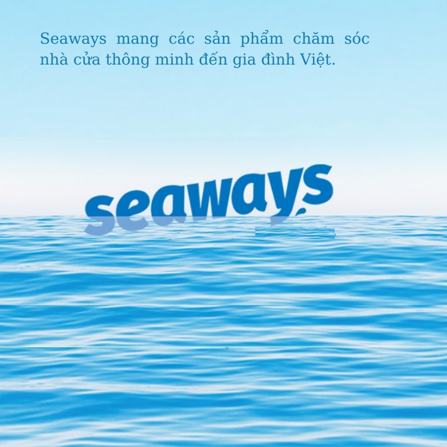 Chai Tẩy Cặn Canxi & Bảo Vệ các bề mặt Kim Loại, Inox, Sứ Nhà Tắm - Toilet SEAWAYS 500ml