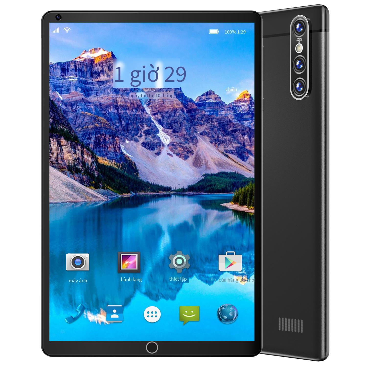 Máy tính bảng thông minh 8 inch phong cách mới nhất hỗ trợ gọi thẻ kép ở chế độ chờ kép 1 + 16G máy tính học tập cho trẻ em