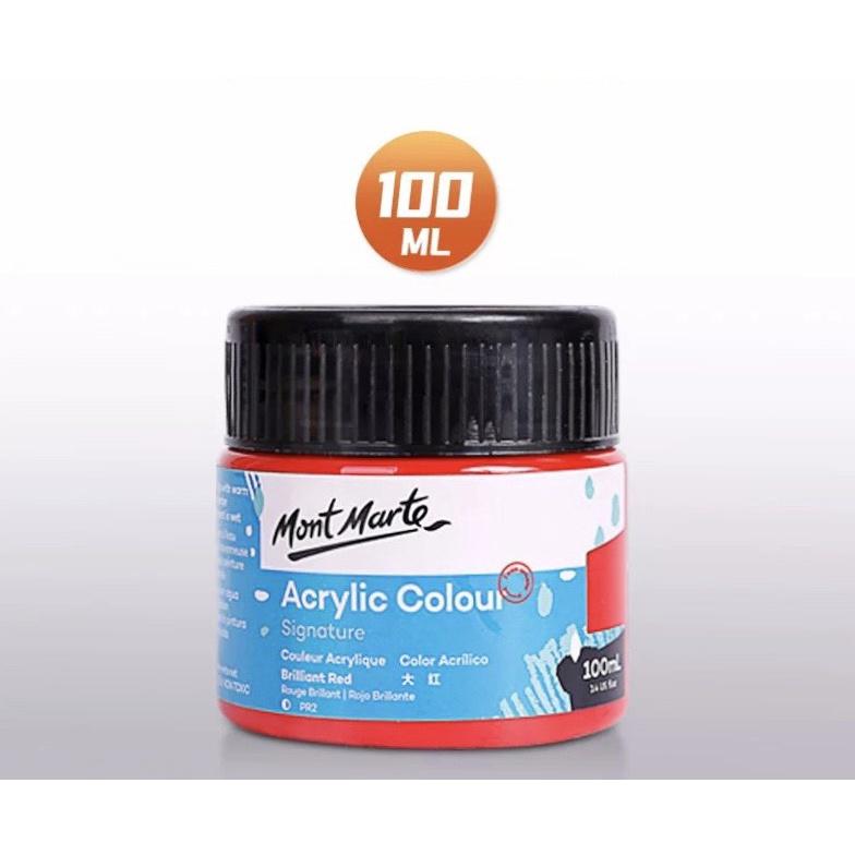 Màu Uc acrylic Mont Marte 3D 5D 100ML cao cấp vẽ đa năng lên mọi chât liệu bảo hành 10 năm