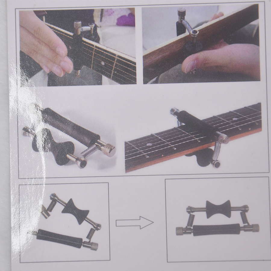 Capo trượt / Capo lăn đàn Guitar cao su dẻo mịn - VHP