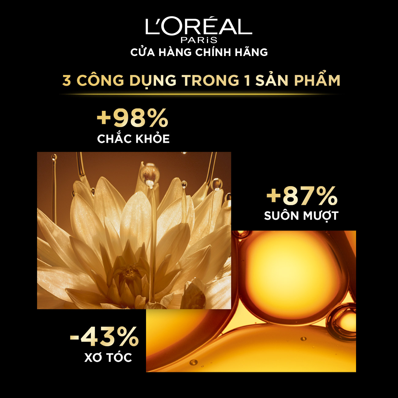 Dầu xả dưỡng tóc suôn mượt L'Oréal Paris Elseve Extraordinary Oil Ultra Nourishing Conditioner 280ml