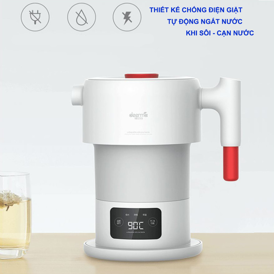 Ấm đun siêu tốc đun nước siêu tốc Deerma DH206