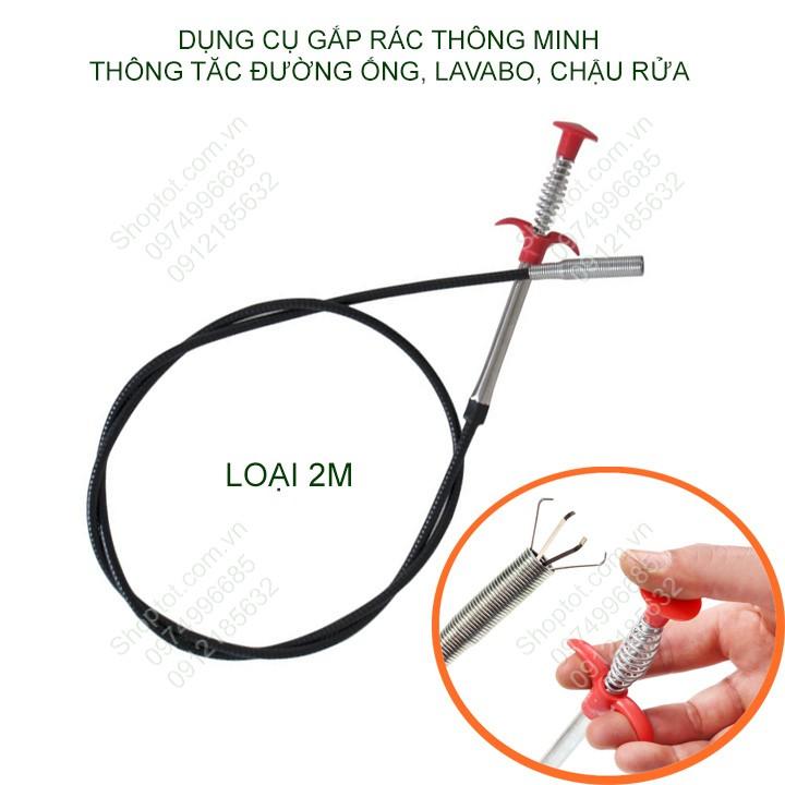 DỤNG CỤ GẮP RÁC THÔNG MINH, THÔNG TẮC ĐƯỜNG ỐNG, LAVABO, CHẬU RỬA BẾP