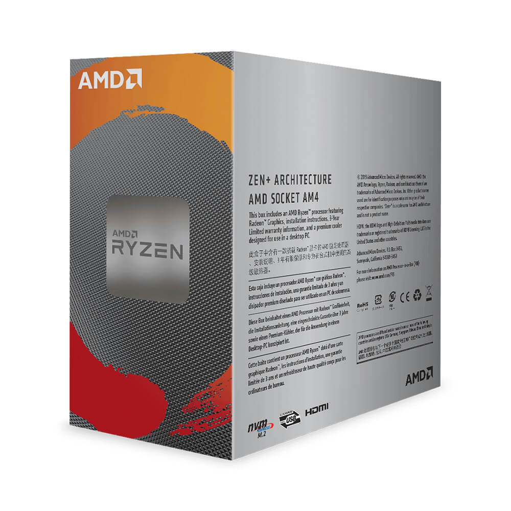 Bộ Vi Xử Lý CPU AMD Ryzen 3 3100 Processors - Hàng Chính Hãng