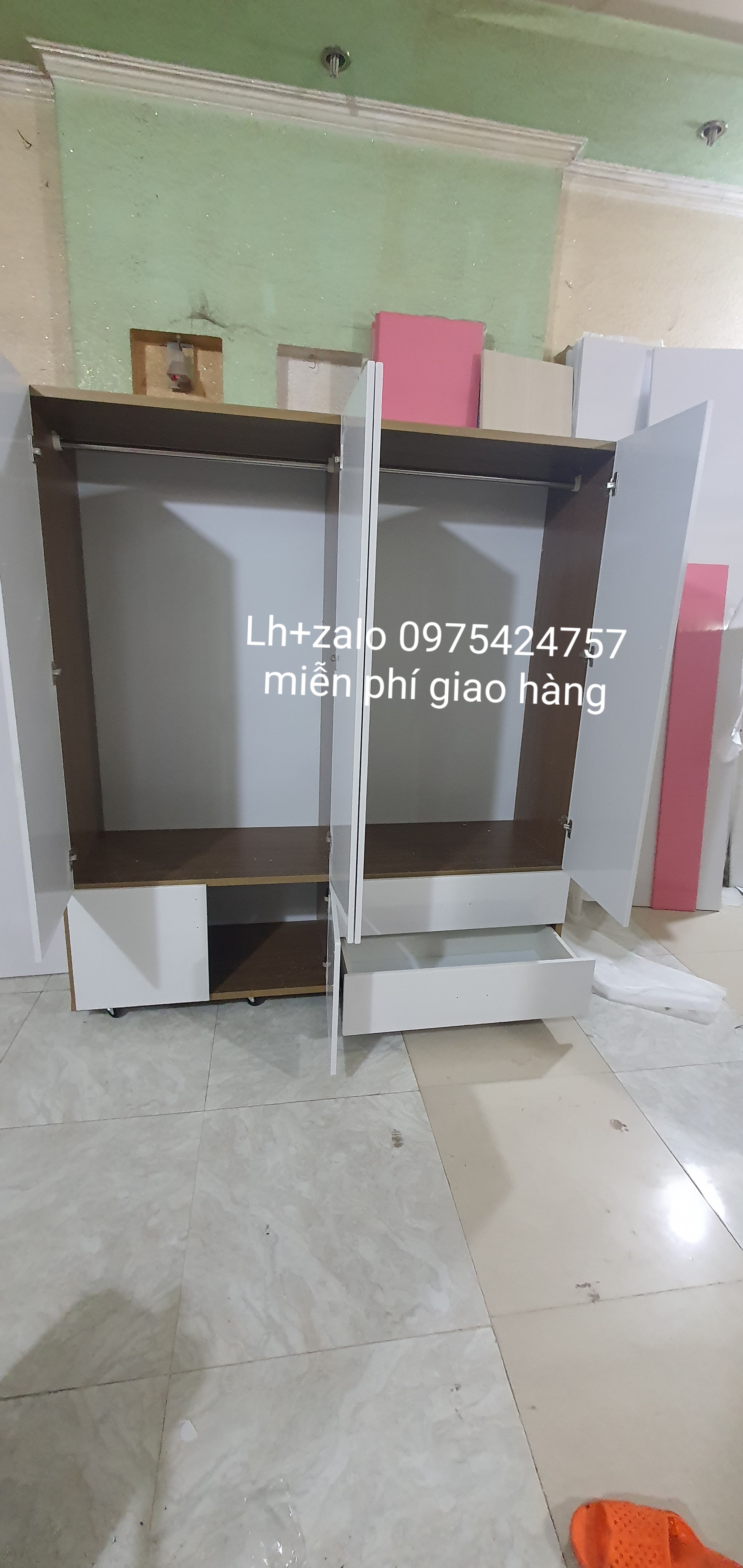 Tủ nhựa đài loan 4 cánh