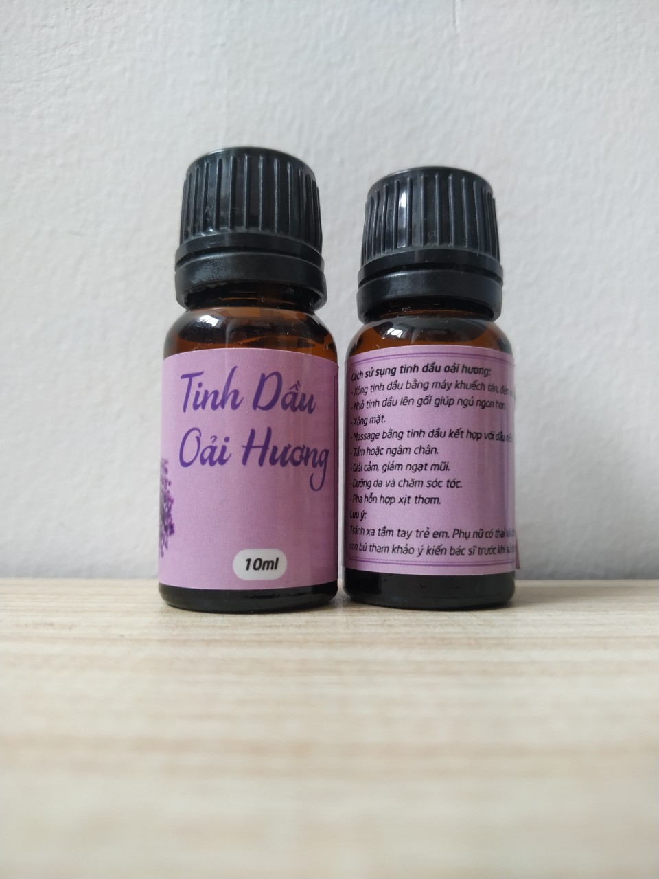 Tinh dầu oải hương Pháp - Lavender - chai 10m
