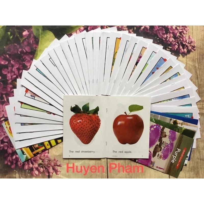 Flashcard Học tiếng Anh cùng con Aa 40 chủ đề.