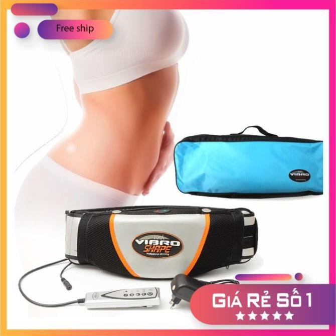 Đai bụng Massage rung mạnh Vibro Shape