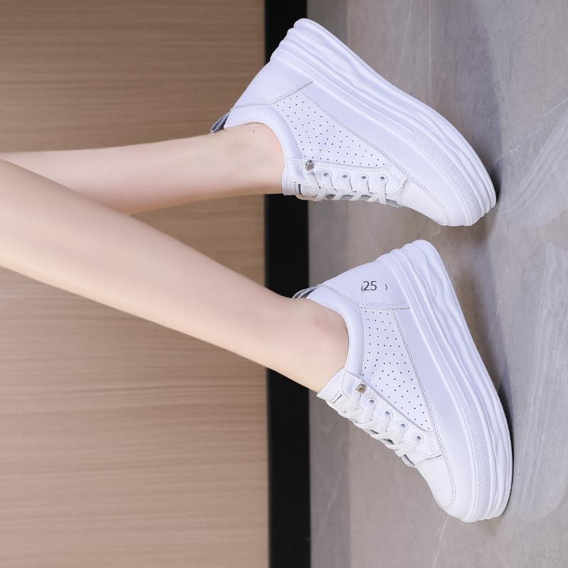 Phong cách mới nhất giày nhỏ màu trắng giày đôi giày chạy bộ giày công sở xu hướng giảm giá lớn mới nhất