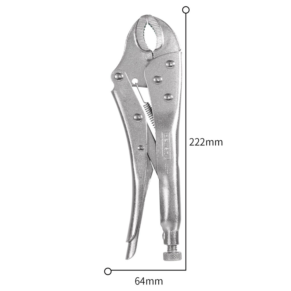 Kìm Bấm Chết Mỏ Cong Deli Cao Cấp Chính Hãng 10 Inch Miệng Tròn - Chất Liệu Siêu Bền, Chắc Chắn - EDL2001